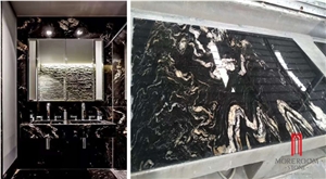 Titanium Granite Tile for Bathroom Walling and Counter Top