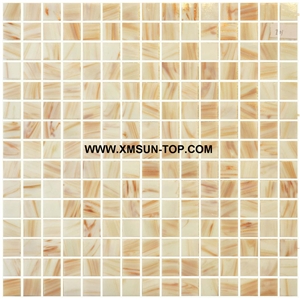 Beige Glass Mosaic/Square Glass Mosaic/Mosaic Pattern/Floor Mosaic/Wall Mosaic/Polished Mosaic//Interior Decoration/Customized Mosaic Tile/Mosaic Tile for Bathroom&Kitchen&Hotel Decoration Beige Glass Mosaic/Square Glass Mosaic/Mosaic Pattern/Floor Mosaic/Wall Mosaic/Polished Mosaic//Interior Decoration/Customized Mosaic Tile/Mosaic Tile for Bathroom&Kitchen&Hotel Decoration