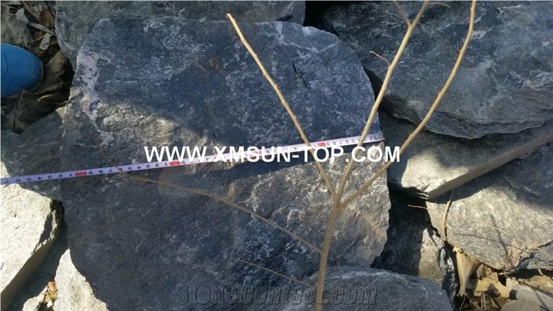 Black Slate Flagstone Stepping Stone/Black Round Stepping Stone/Black Slate Round Flagstone/Black Slate Flagstone Walkway Pavers/Black Flagstone Road Paving/Black Flagstone Patio/Garden Step Pavers
