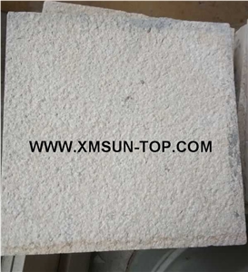 Bush Hammered White Limestone Tiles/ White Limestone Floor Tiles/White Limestone Wall Tiles/White Limestone Square Pavers/White Limestone Cut to Size/White Limestone for Flooring&Wall Cladding