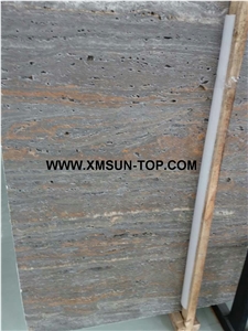 Honed Grey Travertine Tiles&Slabs/Grey Travertine Floor Tiles/Grey Travertine Wall Tiles/Grey Travertine for Wall Covering/Grey Travertine for Floor Covering