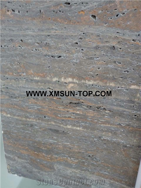 Honed Grey Travertine Tiles&Slabs/Grey Travertine Floor Tiles/Grey Travertine Wall Tiles/Grey Travertine for Wall Covering/Grey Travertine for Floor Covering