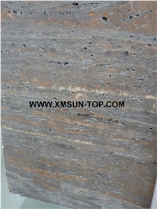 Honed Grey Travertine Tiles&Slabs/Grey Travertine Floor Tiles/Grey Travertine Wall Tiles/Grey Travertine for Wall Covering/Grey Travertine for Floor Covering