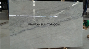 Polished China Ice Grey Marble Slab(Sun Top)/Chinese Ice Grey Marble from Own Marble Quarry/Exclusive Grey Marble/Backlight Effect/Interior Decoration Polished China Ice Grey Marble Slab(Sun Top)/Chinese Ice Grey Marble from Own Marble Quarry/Exclusive Grey Marble/Backlight Effect/Interior Decoration