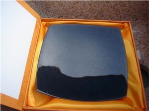 Black Granite Plate,Slate Fruit Plate China Granite Fruit Bowl,China Polished Black Granite Plate &Tray,Granite Kitchen Decoration Accessories,Black Granite Fruit Plate,Black Granite Dish