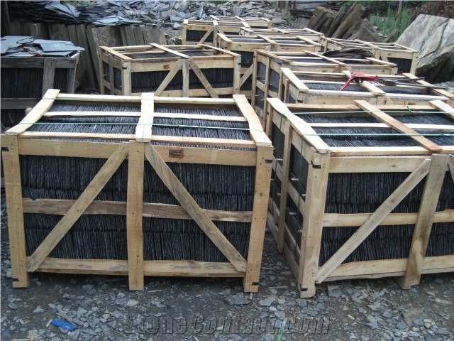 Black Slate Roof Tiles,Charcoal Grey Split Face Stone Roof Tiles,Roof Slates,Astm & Ce Qualified Slate Shingles,Slate Roofing Materials,Roof Shingles,Black Slate Roofing Tiles, Rooft Tiles, Roof
