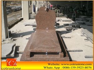 Cheap Chinese Granite G562 Maple Red,G562 Granite,Chinese Capao Bonito/G562 Granite Monument,China Crowm Red Monument & Tombstone,G562 Tombstone
