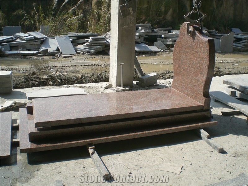 Cheap Chinese Granite G562 Maple Red,G562 Granite,Chinese Capao Bonito/G562 Granite Monument,China Crowm Red Monument & Tombstone,G562 Tombstone