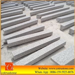 Cheap Grey G655 Granite / G655 Granite / Grey Granite Kerbstone,Polished G655/Flamed G655/G655 Light Grey Granite/Polished Grey Road Stone