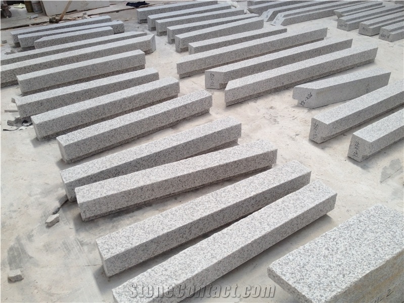 Cheap Grey G655 Granite / G655 Granite / Grey Granite Kerbstone,Polished G655/Flamed G655/G655 Light Grey Granite/Polished Grey Road Stone