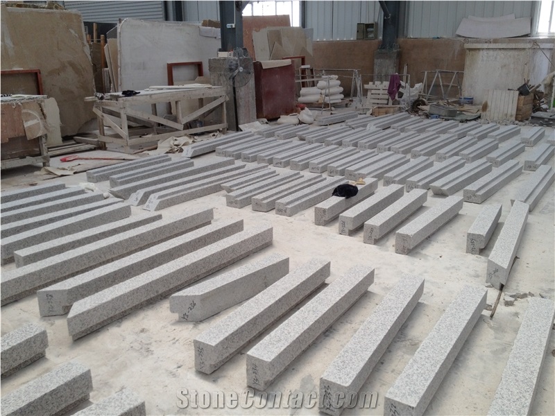 Cheap Grey G655 Granite / G655 Granite / Grey Granite Kerbstone,Polished G655/Flamed G655/G655 Light Grey Granite/Polished Grey Road Stone