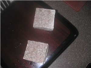 Cheap Pink Granite Cube G663, Granite Cubes 10x10x5 Paving Stone Pink, Chinese Natural Granite G663 Cube Stone,G663 Pink Paver Stone, Cobble, Curbstone, Road Edge Stone,Curbstones for Garden