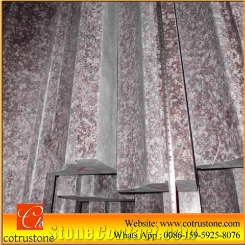 Cheapest G687 Polished Granite Skirting/Peach Red Polished Granite/China Red Polished Granite,G687 Skirting