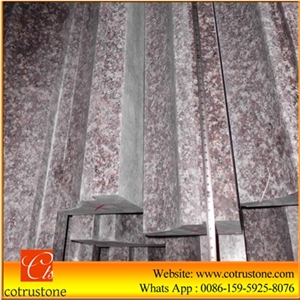 Cheapest G687 Polished Granite Skirting/Peach Red Polished Granite/China Red Polished Granite,G687 Skirting