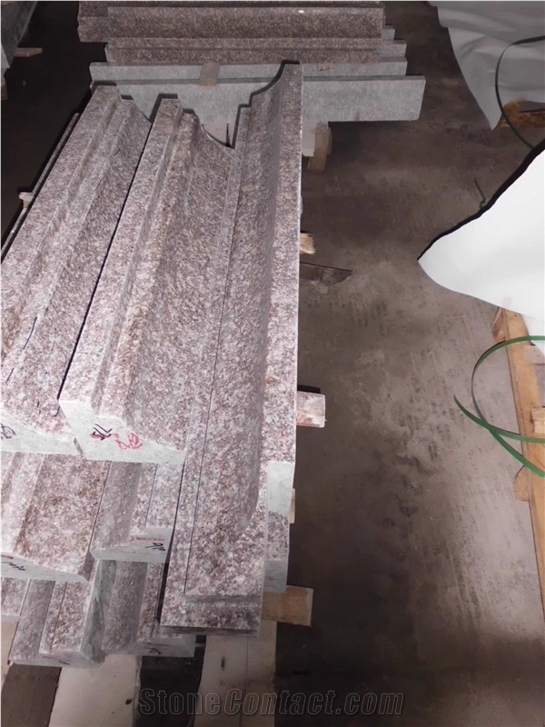 Cheapest G687 Polished Granite Skirting/Peach Red Polished Granite/China Red Polished Granite,G687 Skirting