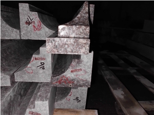 Cheapest G687 Polished Granite Skirting/Peach Red Polished Granite/China Red Polished Granite,G687 Skirting