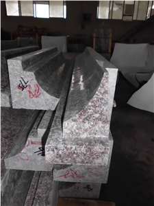 Cheapest G687 Polished Granite Skirting/Peach Red Polished Granite/China Red Polished Granite,G687 Skirting