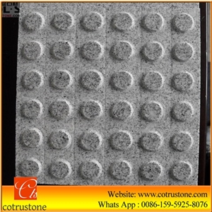 China Cheap Popular G603 Light Grey Blind Paving Stone, Light Grey, Bianso Sardo Granite Blind Paving Stone,China Natural Blind Stone(Good Price),G603 Blind Stone,Granite Stone Blind Stone Floor Cover