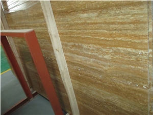 Coffee Travertine Slabs/ Antalya Noce Travertine Wall Covering Tile/Denizli Noce Travertine,Coffee Light Brown Travertino Slabs(Vein Cut), Brown Travertine Tiles Cut to Size for Walling,Flooring Cover