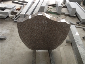 G635 Granite Tombstone Monuments,New G635 Granite Monument, Polished Tombstone, Pink Headstone from Our New Pink Rose Quarry,G635 Granite Tombstones, China Pink Granite Monuments