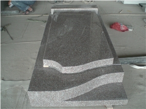 G635 Granite Tombstone Monuments,New G635 Granite Monument, Polished Tombstone, Pink Headstone from Our New Pink Rose Quarry,G635 Granite Tombstones, China Pink Granite Monuments