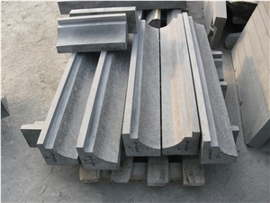 G684 Granite Skirting,Chinese Fuding Black,Pearl Black,Flamed G684 Chinese Black Natural Granite Building Stone Flooring