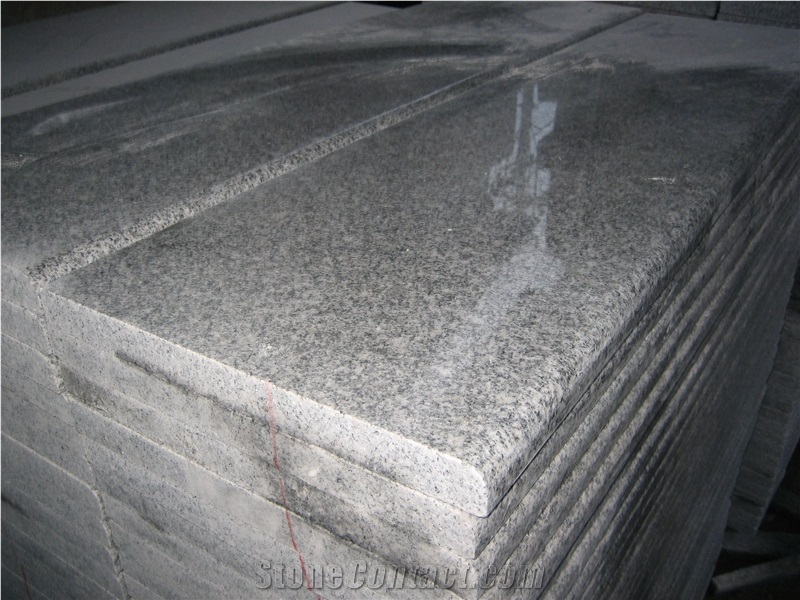 Grey G603 Granite Steps/Stairs,New G603 Granite Slabs & Tiles, European Quality Standart，Chinese Hubei G603, G603 Granite Tiles /Hubei G603 / Bianco Crystal Granite /China Grey Granite
