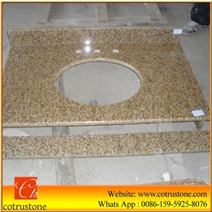 Imported Granite Vietnom Yellow Bathroom Countertops