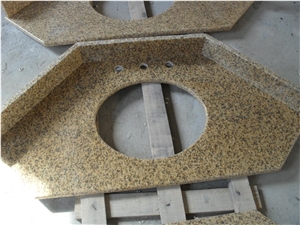 Imported Granite Vietnom Yellow Bathroom Countertops