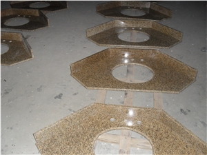 Imported Granite Vietnom Yellow Bathroom Countertops