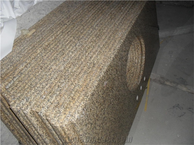 Imported Granite Vietnom Yellow Bathroom Countertops
