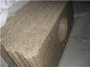Imported Granite Vietnom Yellow Bathroom Countertops