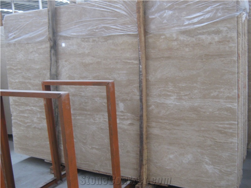 Light Cream Travertine Vein Cut Slabs, Beige Classic Travertine,Extra Light Travertine Floor Tile,Ivory Travertine Floor Tiles, Beige Travertine Floor Tiles, Wall Tiles,Turkish Travertine-Classic