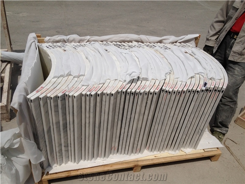 Middle White Marble Column,Natural Stone Column in Middle,Column-Middle Flower White,Hot Sale White Marble and Carrara White and Natural Decorative