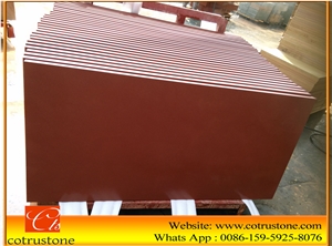 Red Quartz Stone Slab,Engineered Stone Slab,Artificial Stone,Solid Surface Top,Silestone，Red Quartz Stone Slabs for Countertop