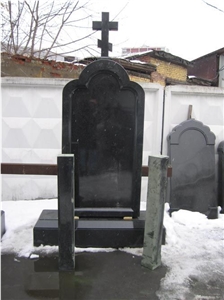 Shanxi Black Granite Tombstone Cover Plate,Shanxi-Black Monument & Tombstone,China Absolute Black American Style Polished Monument & Tombstone