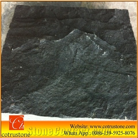 Zhangpu Black Basalt Paving Stone /Andesite/Basalto/Cobble Stone/ for Walkway/Road Paving,Zp Black Basalt / Zhangpu Black / Basalt / Paver,Zhangpu Black Basalt Color Paving Stone,China Black Basalt