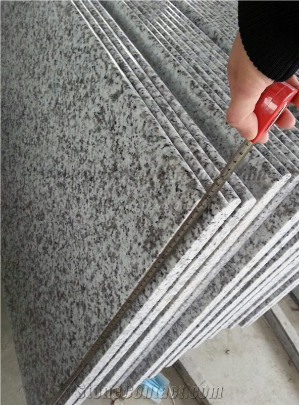 G439 Granite Countertop, China White Flower Granite Countertop, Natural Granite Countertop, Polished Granite Countertop, Grey Kitchen Countertop