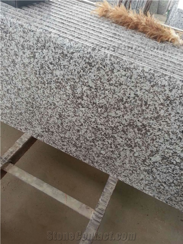 G439 Granite Countertop, China White Flower Granite Countertop, Natural Granite Countertop, Polished Granite Countertop, Grey Kitchen Countertop