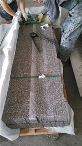 High Quality Polished G664 Granite/Luo Yuan Red Granite/ Brainbrook Brown Granite/Black Spots Brown Granite/China Pink for Kitchen Countertops