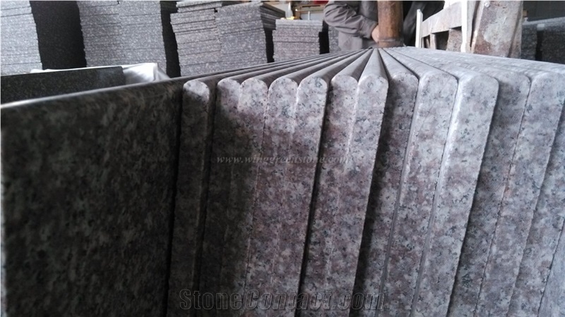 High Quality Polished G664 Granite/Luo Yuan Red Granite/ Brainbrook Brown Granite/Black Spots Brown Granite/China Pink for Kitchen Countertops