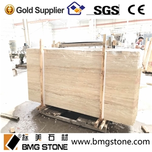 Light Travertine Vein Cut Stairs & Steps, Beige Classic Travertine