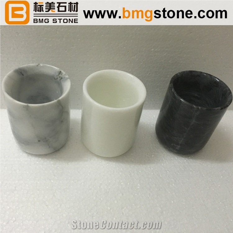Natural Stone Marble Cups for Drinking, Coffee, Tea Cup