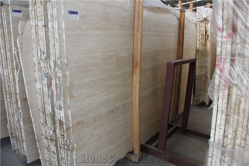 White Travertine Stair Steps