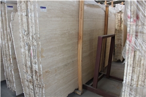 White Travertine Stair Steps