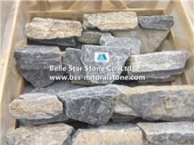 Blue Quartzite Little Tumbled Random Flagstone,Quartzite Crazy Stone,Blue Flagstone Wall,Quartzite Irregular Flagstones,Quartzite Flagstone Walkway Pavers,Flagstone Wall,Quartzite Flagstone Courtyard