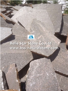 Pink Quartzite Random Flagstone,Quartzite Crazy Stone,Pink Flagstone Walkway Pavers,Pink Quartzite Irregular Flagstones,Quartzite Flagstone Wall,Natural Flagstone Courtyard,Landscaping Stone Pavers