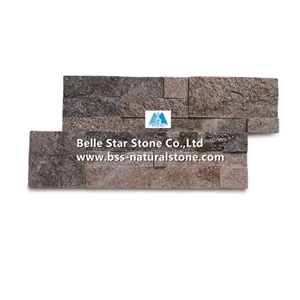 Pink Quartzite S Clad Stacked Stone,Pink Quartzite Culture Stone,18x35cm Quartzite Ledgestone,Pink Stone Cladding,Natural Thin Stone Veneer,Pink Quartzite Stone Wall Panels,Landscaping Wall Stone