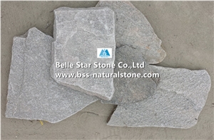 Pink Quartzite Tumbled Random Flagstone,Pink Crazy Stone,Quartzite Irregular Flagstones,Natural Flagstone Wall,Quartzite Landscaping Stone Wall,Quartzite Flagstone Walkway Pavers,Flagstone Courtyard