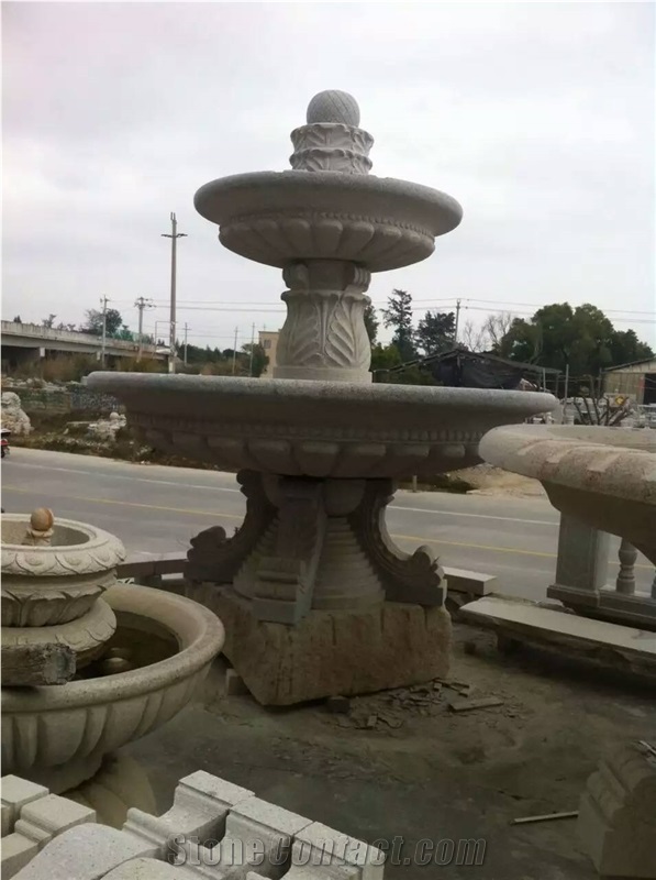 Grey Granite Stone Table Sets, Garden Tables, Park Benches, Outdoor Chairs